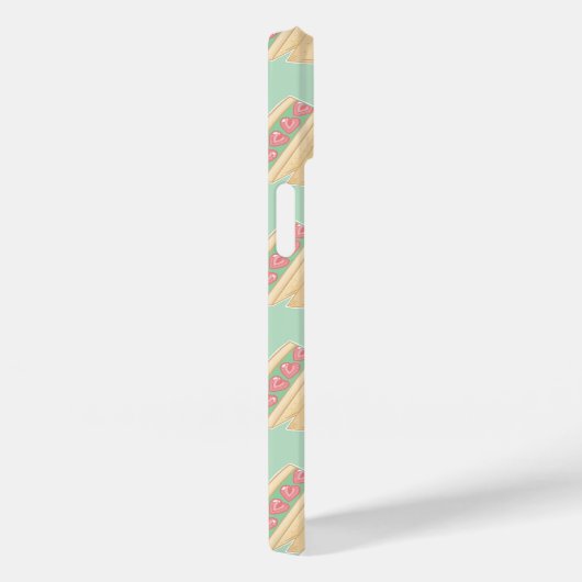 Coques Case-Mate iPhone Sandwich à la fraise de Matcha (Verso / Droite)