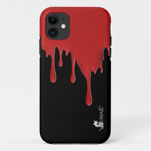 sang rouge iPhone 5 Coques