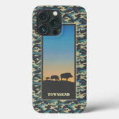 Coques Case-Mate iPhone Sanglier et camouflage (Verso)