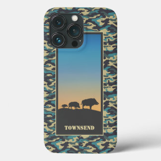 Case-Mate iPhone Case Sanglier et camouflage