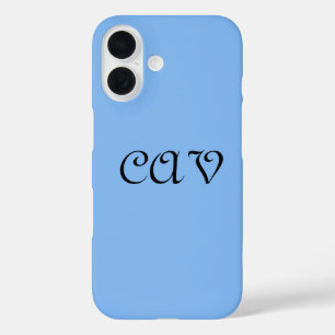 Coques iPhone 16 Sangria Cornflower Blue
