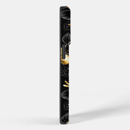 Coques Case-Mate iPhone Sans couture avec orchidées de bijoux (Verso / Droite)