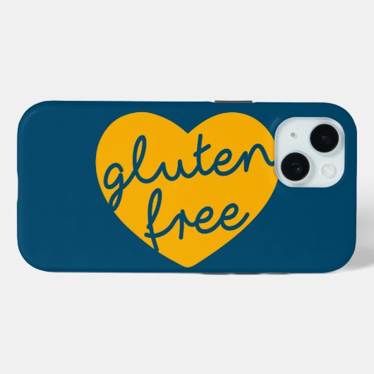 Coques Case-Mate iPhone Sans gluten (Verso (horizontal))