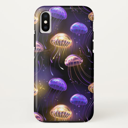 Coques Case-Mate iPhone Sans joint avec méduse éclatante (Dos)