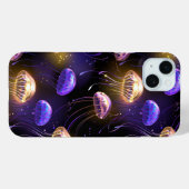 Coques Case-Mate iPhone Sans joint avec méduse éclatante (Verso (horizontal))