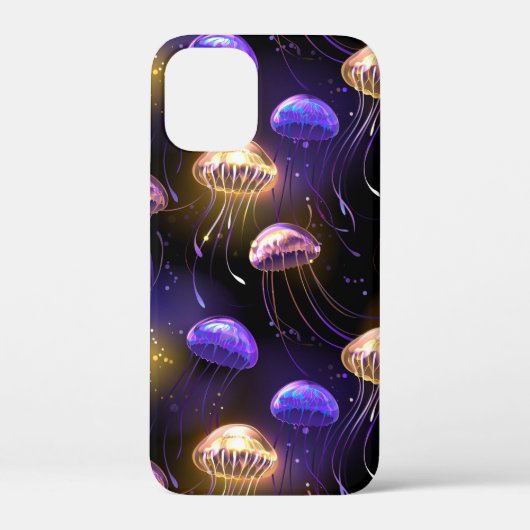 Coques Case-Mate iPhone Sans joint avec méduse éclatante (Verso)