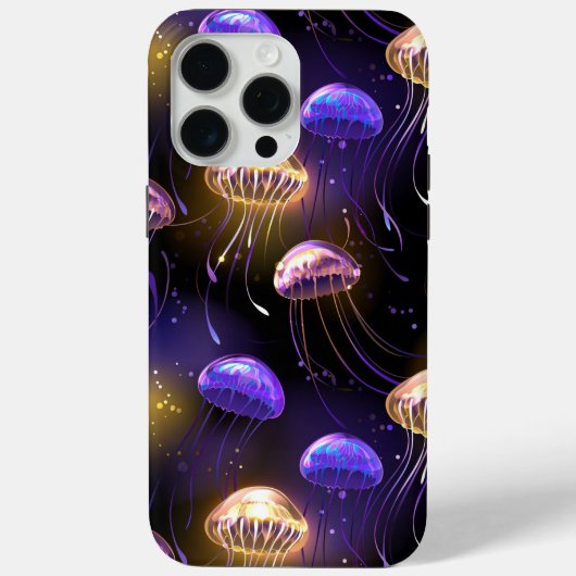 Coques Case-Mate iPhone Sans joint avec méduse éclatante (Verso)