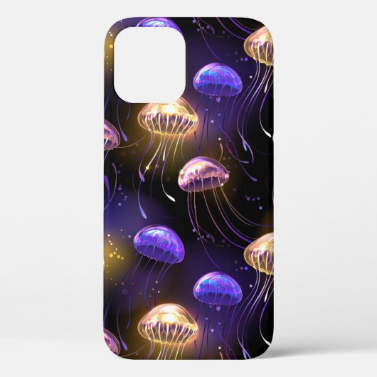Coques Case-Mate iPhone Sans joint avec méduse éclatante (Verso)