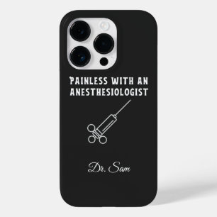 Coque Pour iPhone 14 Pro Sans peinture avec un anesthésiste, anesthésiologi