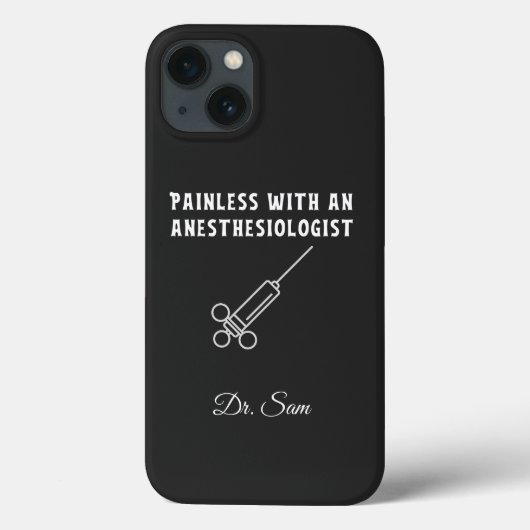Coques Case-Mate iPhone Sans peinture avec un anesthésiste, anesthésiologi (Verso)