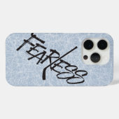 Coques Case-Mate iPhone Sans peur (Hockey) (Verso (horizontal))