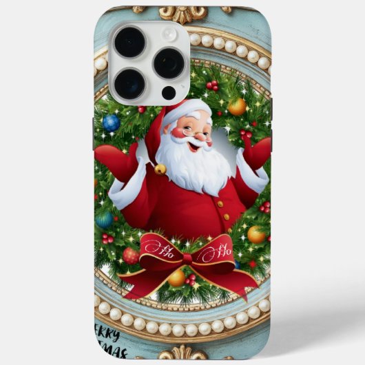 Coques Case-Mate iPhone Santa Christmas  (Verso)