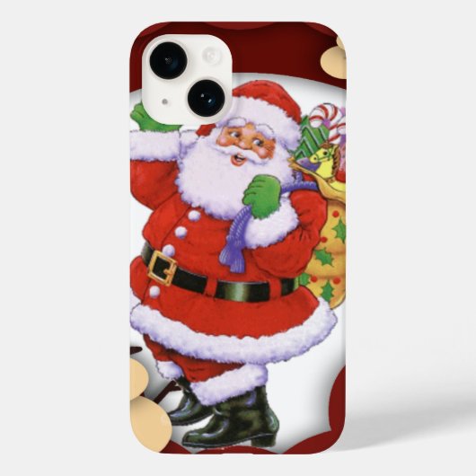 Coques Case-Mate iPhone Santa Claus (Verso)