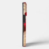 Coques Case-Mate iPhone Santa claus and snowman in snowfall (Verso / Droite)
