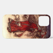 Coques Case-Mate iPhone Santa Claus Arthur Rackham (Verso (horizontal))