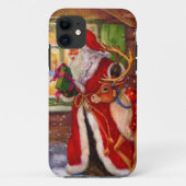 Coques Case-Mate iPhone Santa claus et rudolph (Dos)