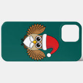 Coques Case-Mate iPhone Santa Claus Owl (Verso (horizontal))