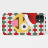 Coques Case-Mate iPhone santa claus wink emoji (Dos (Horizontal))