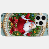 Coques Case-Mate iPhone Santa Noël  (Verso (horizontal))