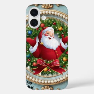 Coques iPhone 16 Santa Noël 