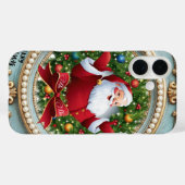 Coques Case-Mate iPhone Santa Noël  (Verso (horizontal))