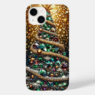 Coque Pour iPhone 14 sapin de Noël