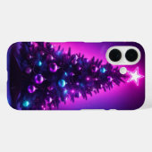 Coques Case-Mate iPhone sapin de Noël (Verso (horizontal))