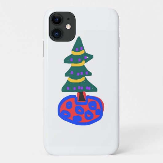 Coques Case-Mate iPhone Sapin de Noël (Dos)