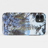 Coques Case-Mate iPhone Sapins rouges enneigés dans la High Sierra 2 (Dos (Horizontal))
