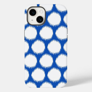 Coques Pour iPhone Sapphire Asiatique Moods Ikat Dots