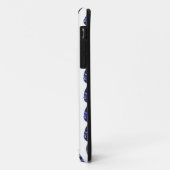 Coques Case-Mate iPhone Sapphire bleu en forme de poire (Dos/Gauche)