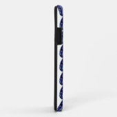 Coques Case-Mate iPhone Sapphire bleu en forme de poire (Dos/Droite)