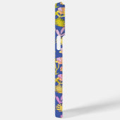 Coques Case-Mate iPhone Sapphire Blue Floral Botanique Bliss Téléphone Cas (Verso / Droite)