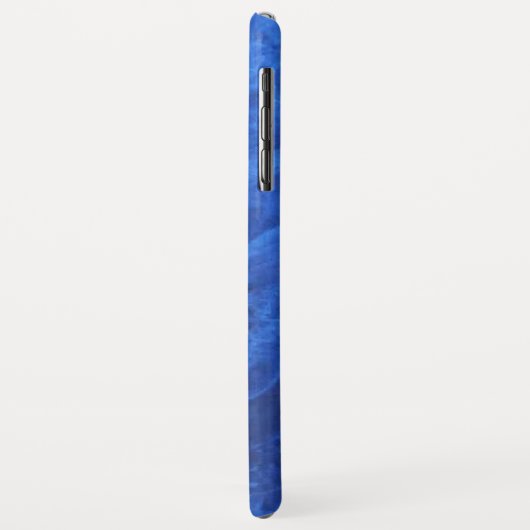 Coques Case-Mate iPhone Sapphire Blue Velvet (Dos/Gauche)