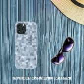 Coques Case-Mate iPhone Sapphire Leaf