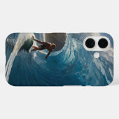 Coques Case-Mate iPhone Sapphire Surge (Verso (horizontal))