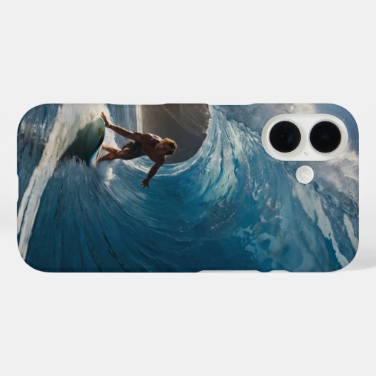 Coques Case-Mate iPhone Sapphire Surge (Verso (horizontal))