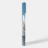 Coques Case-Mate iPhone Sapphire Wave (Verso / Droite)