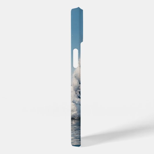 Coques Case-Mate iPhone Sapphire Wave (Verso / Droite)