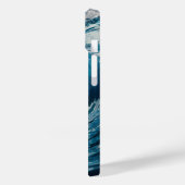 Coques Case-Mate iPhone Sapphire Wave (Verso / Gauche)