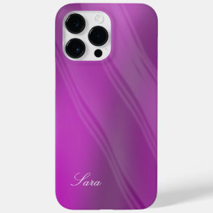 Coque Pour Pour iPhone 14 Pro Max Sara - Modèle pour votre nom - Purple Shades