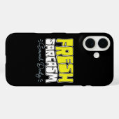 Coques Case-Mate iPhone Sarcasme frais servi quotidiennement Citation drôl (Verso (horizontal))