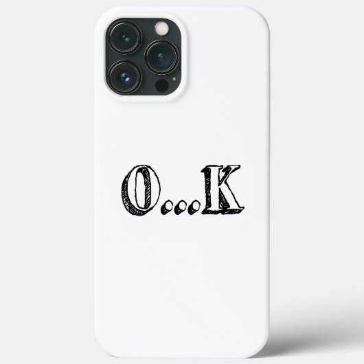 Coques Case-Mate iPhone Sarcastique OK (Verso)