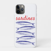 Coques Case-Mate iPhone Sardines (Dos)