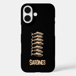 Coques iPhone 16 Sardines, pêcheur