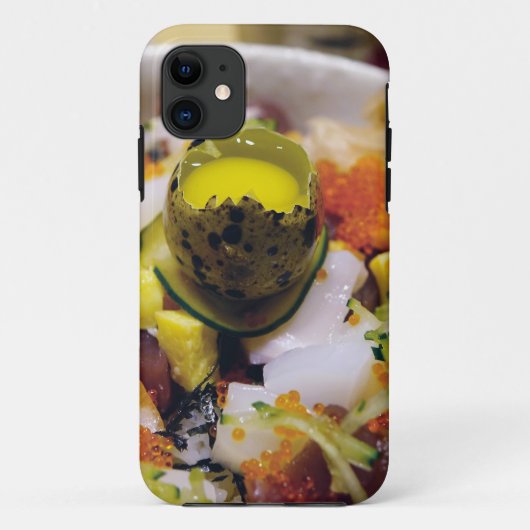 Coques Case-Mate iPhone Sashimi Saumon Thon Poisson Fruits de Mer Caviar J (Dos)