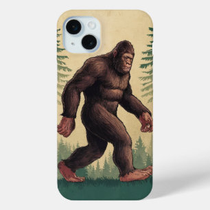 Coque iPhone 15 Mini Sasquatch dans la nature