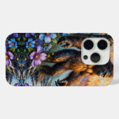 Coques Case-Mate iPhone  Sasquatch in Floral Mountain valley (Verso (horizontal))