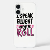 Coques Case-Mate iPhone Sassy Attitude "I Speak Fluent Eye Roll" (Verso)