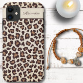 Coques Case-Mate iPhone Sassy Cheetah Imprimer Monogramme